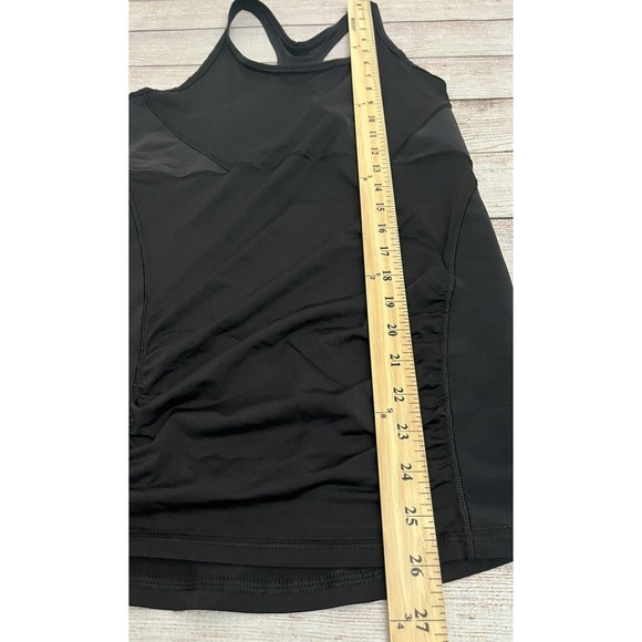 Athleta Womens Stealth Racerback Sculptek Tank Size Small Black - Picture 4 of 8